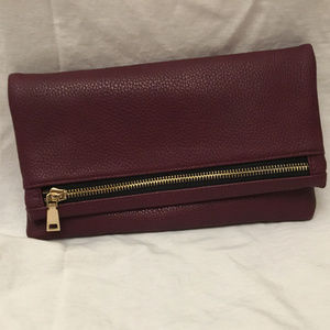 Mallory Zip Fold-Over Clutch